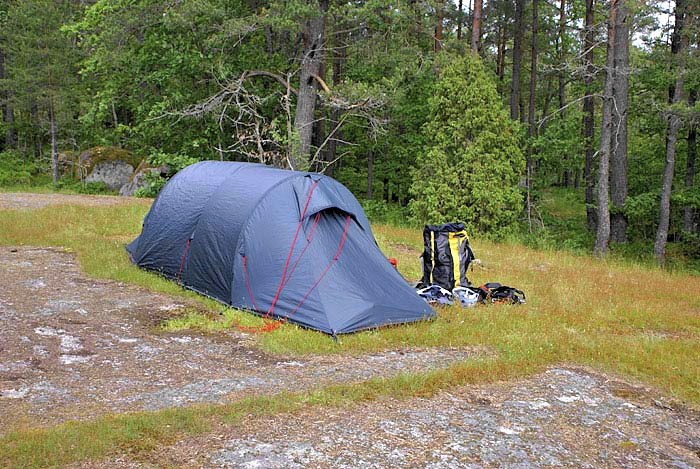 16.jpg - Camping på toppen av berget.